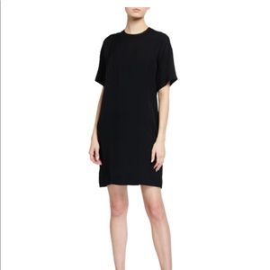 Vince T Shirt dress black comfy designer minimal